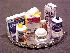 Dollhouse Miniature Seniors Tray